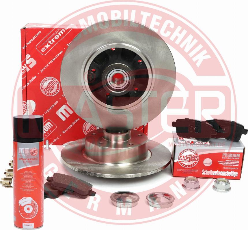 MASTER-SPORT 201061821P - Комплект гальм, дисковий гальмівний механізм autocars.com.ua