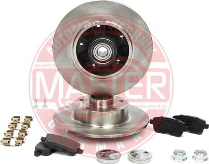 MASTER-SPORT 201061821 - Комплект гальм, дисковий гальмівний механізм autocars.com.ua