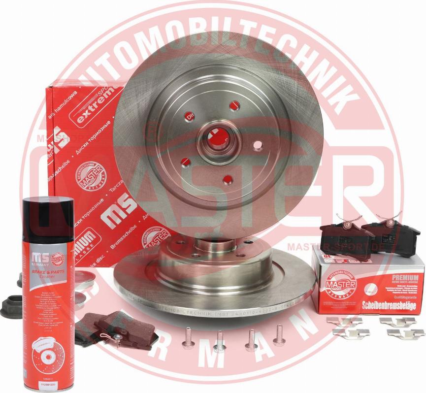 MASTER-SPORT 201062020P - Комплект гальм, дисковий гальмівний механізм autocars.com.ua