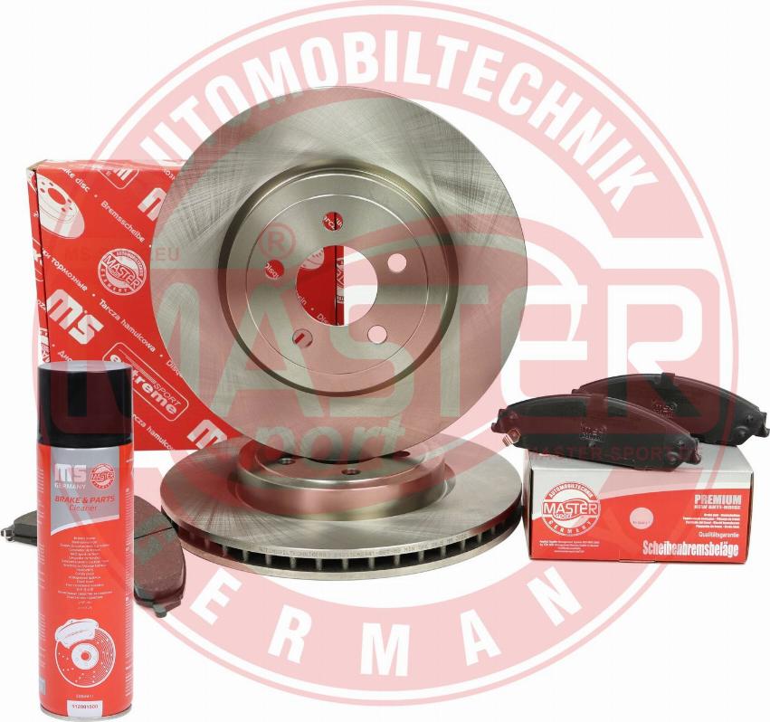 MASTER-SPORT 201062440P - Комплект гальм, дисковий гальмівний механізм autocars.com.ua