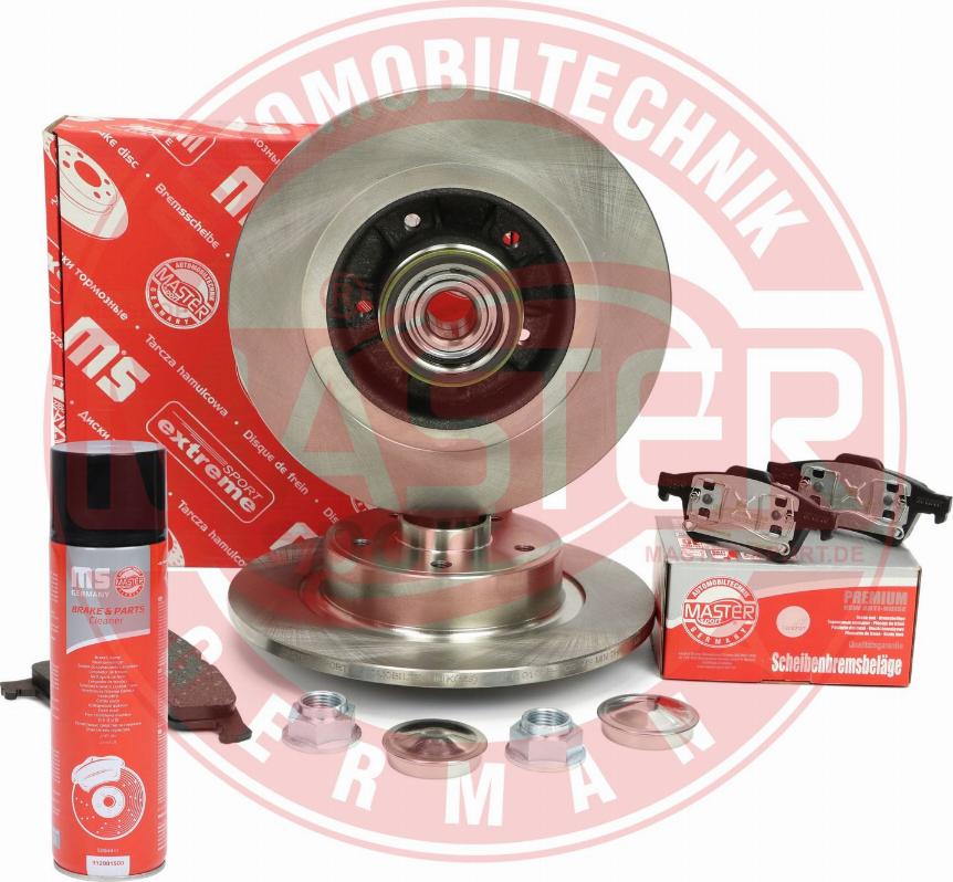 MASTER-SPORT 201101011P - Комплект гальм, дисковий гальмівний механізм autocars.com.ua