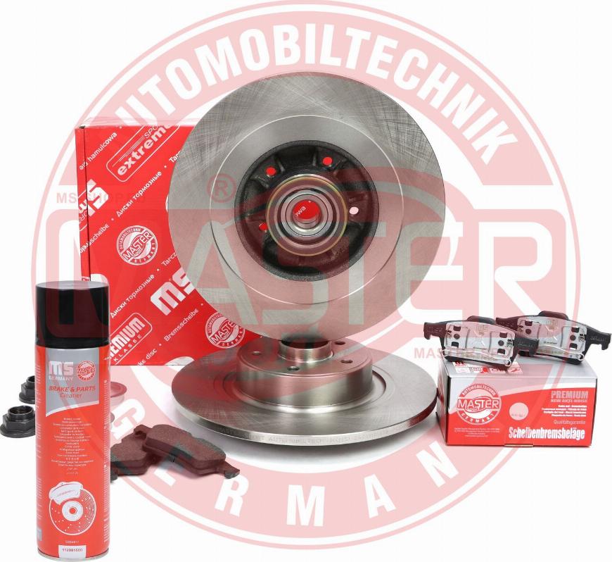 MASTER-SPORT 201101670P - Комплект гальм, дисковий гальмівний механізм autocars.com.ua