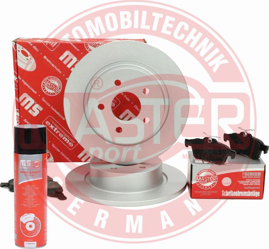 MASTER-SPORT 201101720P - Комплект гальм, дисковий гальмівний механізм autocars.com.ua