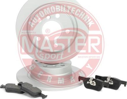 MASTER-SPORT 201101750 - Комплект гальм, дисковий гальмівний механізм autocars.com.ua