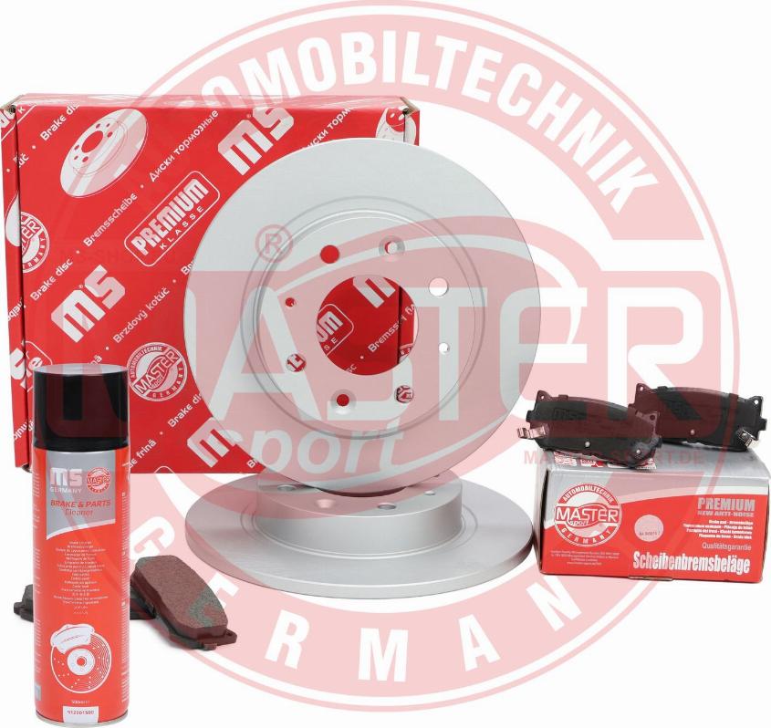 MASTER-SPORT 201103080P - Комплект гальм, дисковий гальмівний механізм autocars.com.ua