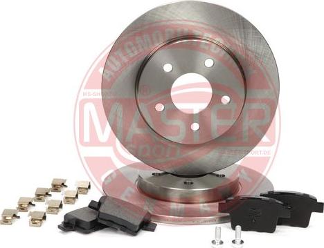 MASTER-SPORT 201201541 - Комплект гальм, дисковий гальмівний механізм autocars.com.ua