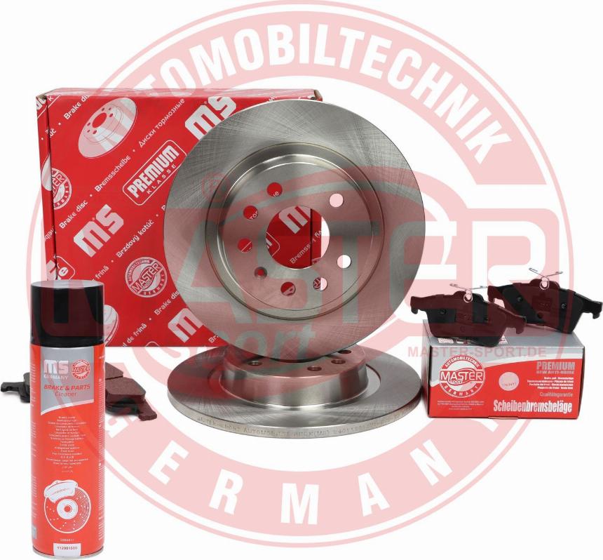 MASTER-SPORT 201201570P - Комплект гальм, дисковий гальмівний механізм autocars.com.ua