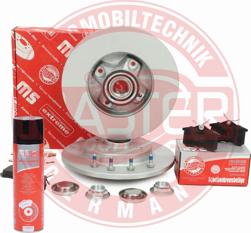 MASTER-SPORT 201201941P - Комплект гальм, дисковий гальмівний механізм autocars.com.ua