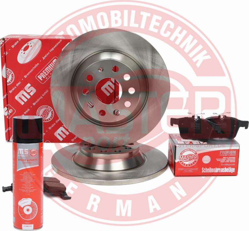 MASTER-SPORT 201202100P - Комплект гальм, дисковий гальмівний механізм autocars.com.ua