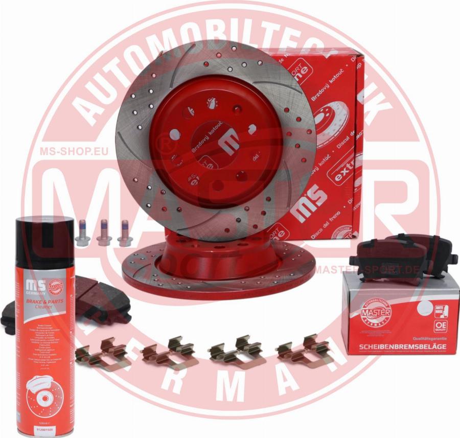 MASTER-SPORT 201221691P - Комплект гальм, дисковий гальмівний механізм autocars.com.ua