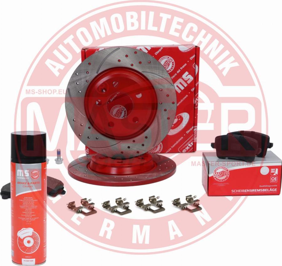 MASTER-SPORT 201221780P - Комплект гальм, дисковий гальмівний механізм autocars.com.ua