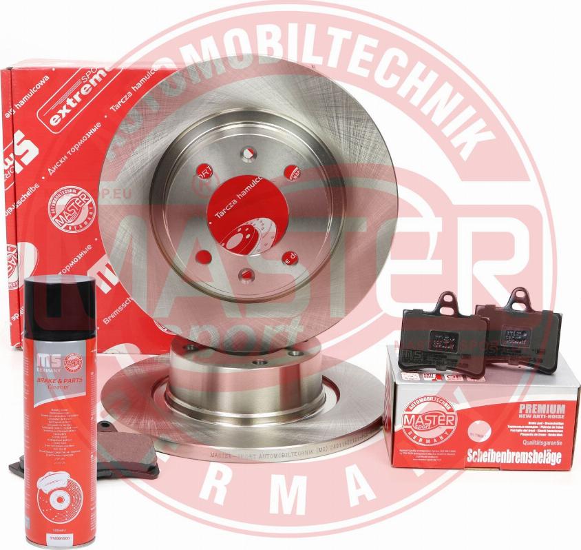 MASTER-SPORT 201401120P - Комплект гальм, дисковий гальмівний механізм autocars.com.ua