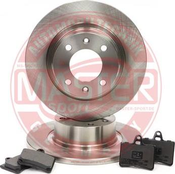 MASTER-SPORT 201401120 - Комплект гальм, дисковий гальмівний механізм autocars.com.ua