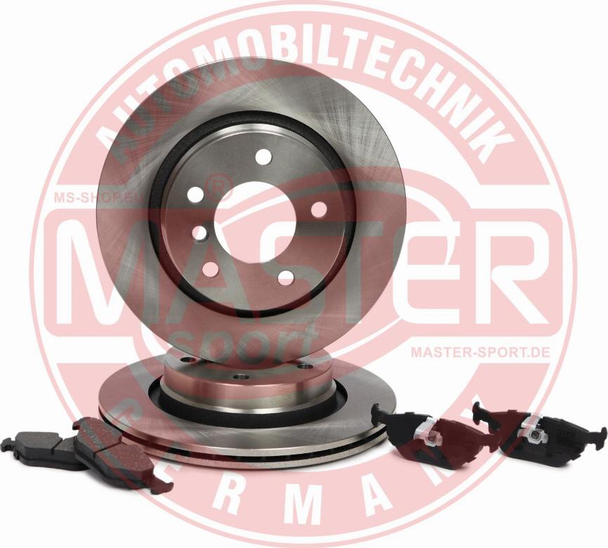 MASTER-SPORT 201901080 - Комплект гальм, дисковий гальмівний механізм autocars.com.ua