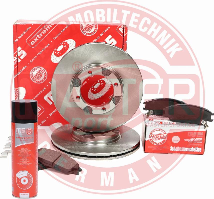 MASTER-SPORT 201901090P - Комплект гальм, дисковий гальмівний механізм autocars.com.ua