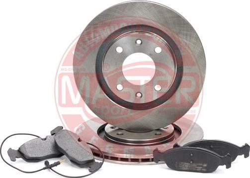 MASTER-SPORT 202001331 - Комплект гальм, дисковий гальмівний механізм autocars.com.ua