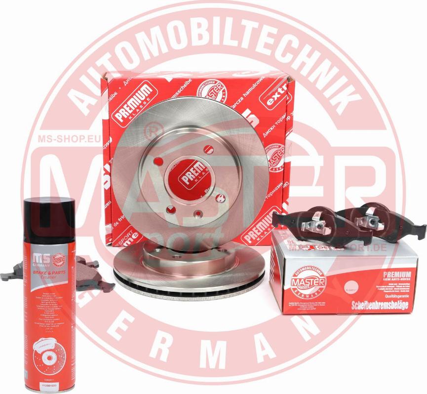 MASTER-SPORT 202001471P - Комплект гальм, дисковий гальмівний механізм autocars.com.ua