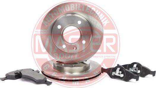 MASTER-SPORT 202001471 - Комплект гальм, дисковий гальмівний механізм autocars.com.ua