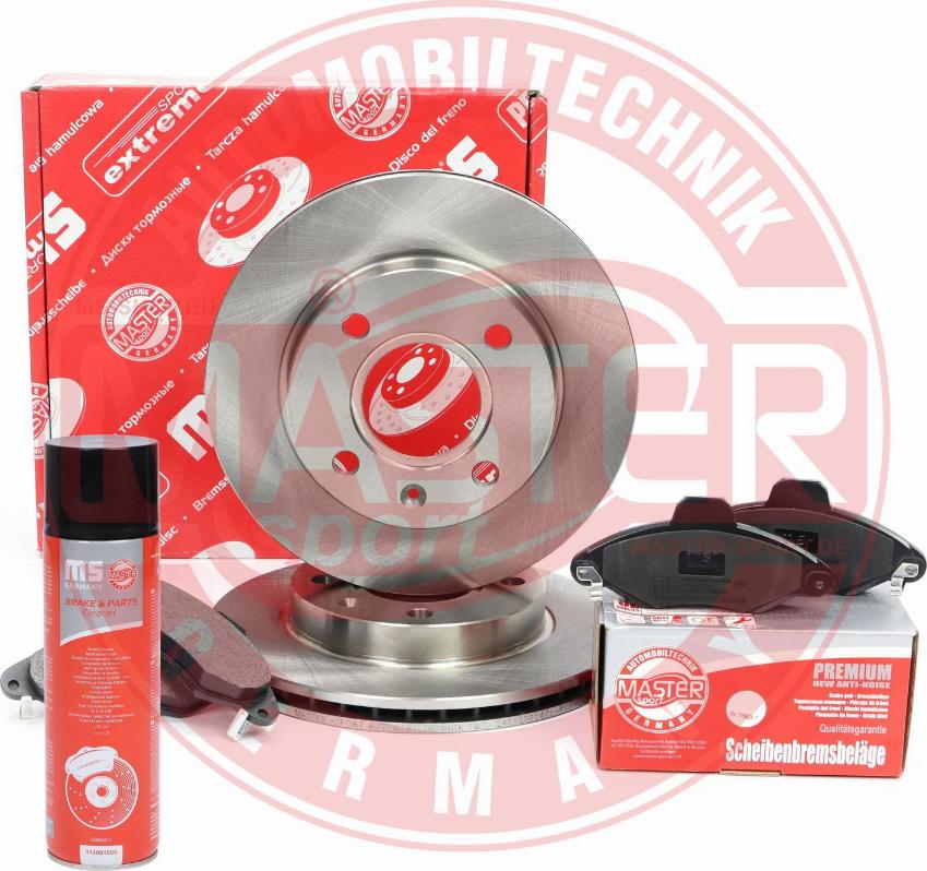 MASTER-SPORT 202001472P - Комплект гальм, дисковий гальмівний механізм autocars.com.ua