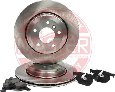 MASTER-SPORT 202001830 - Комплект гальм, дисковий гальмівний механізм autocars.com.ua