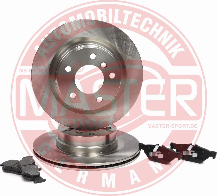 MASTER-SPORT 202001950 - Комплект гальм, дисковий гальмівний механізм autocars.com.ua