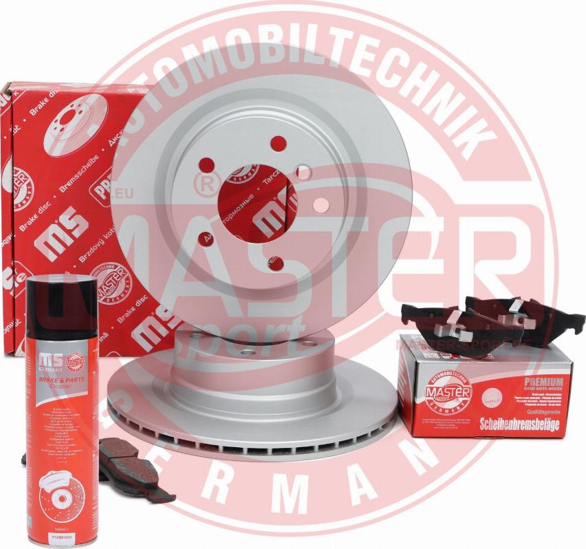 MASTER-SPORT 202002140P - Комплект гальм, дисковий гальмівний механізм autocars.com.ua
