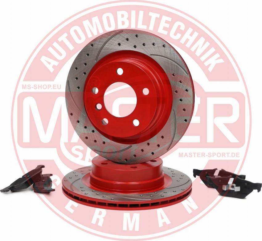 MASTER-SPORT 202021950 - Комплект гальм, дисковий гальмівний механізм autocars.com.ua