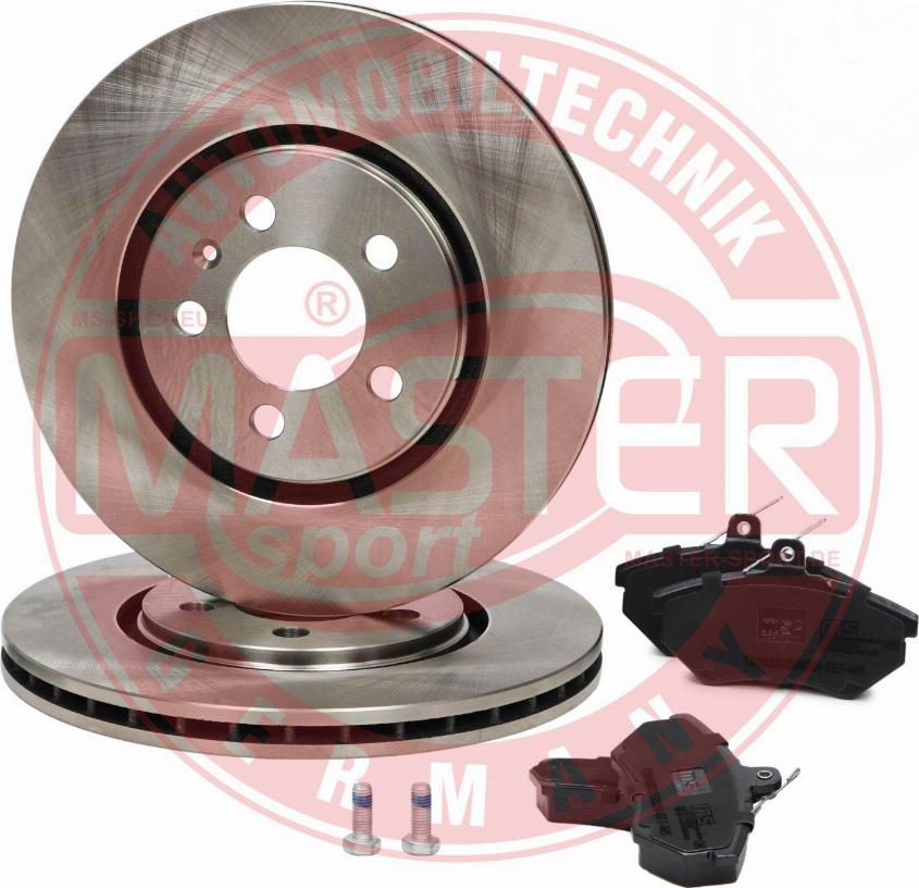 MASTER-SPORT 202201000 - Комплект гальм, дисковий гальмівний механізм autocars.com.ua