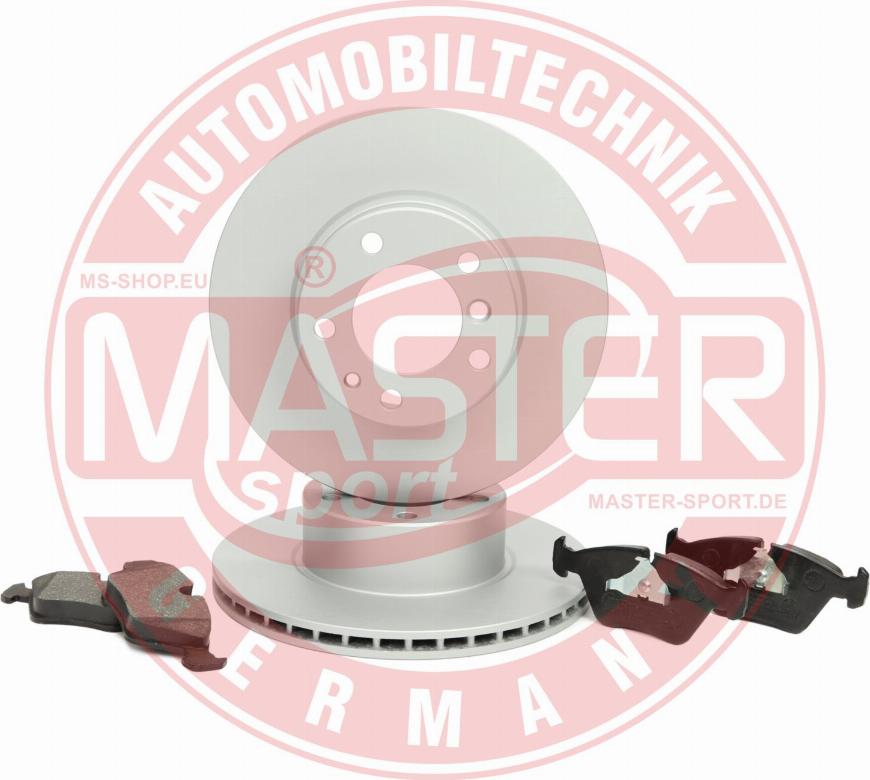 MASTER-SPORT 202201030 - Комплект гальм, дисковий гальмівний механізм autocars.com.ua