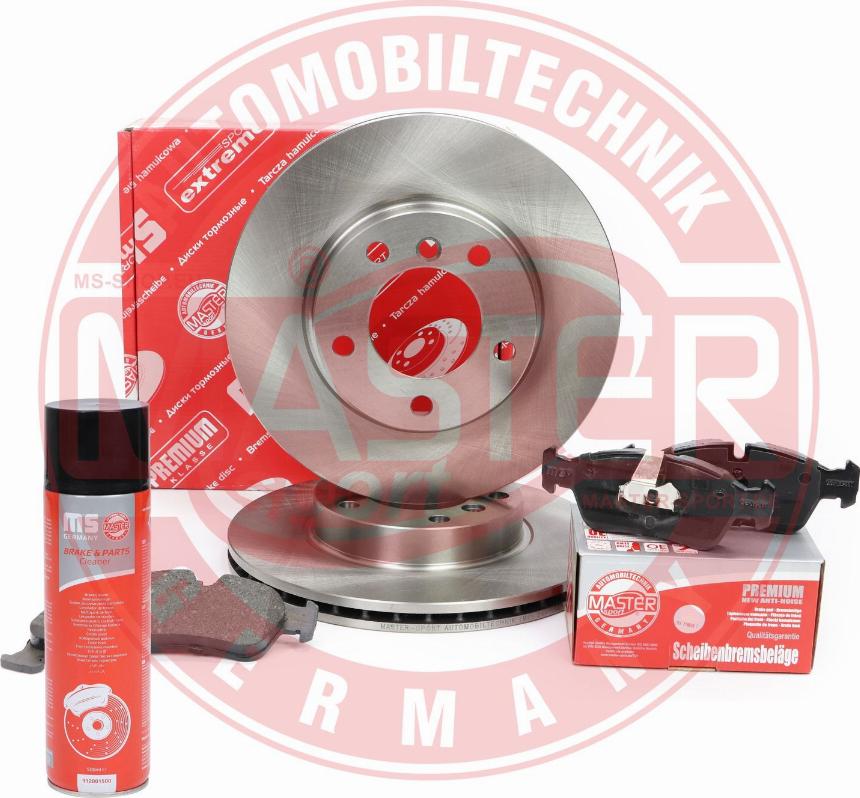 MASTER-SPORT 202201150P - Комплект гальм, дисковий гальмівний механізм autocars.com.ua