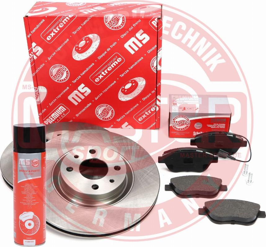 MASTER-SPORT 202201470P - Комплект гальм, дисковий гальмівний механізм autocars.com.ua