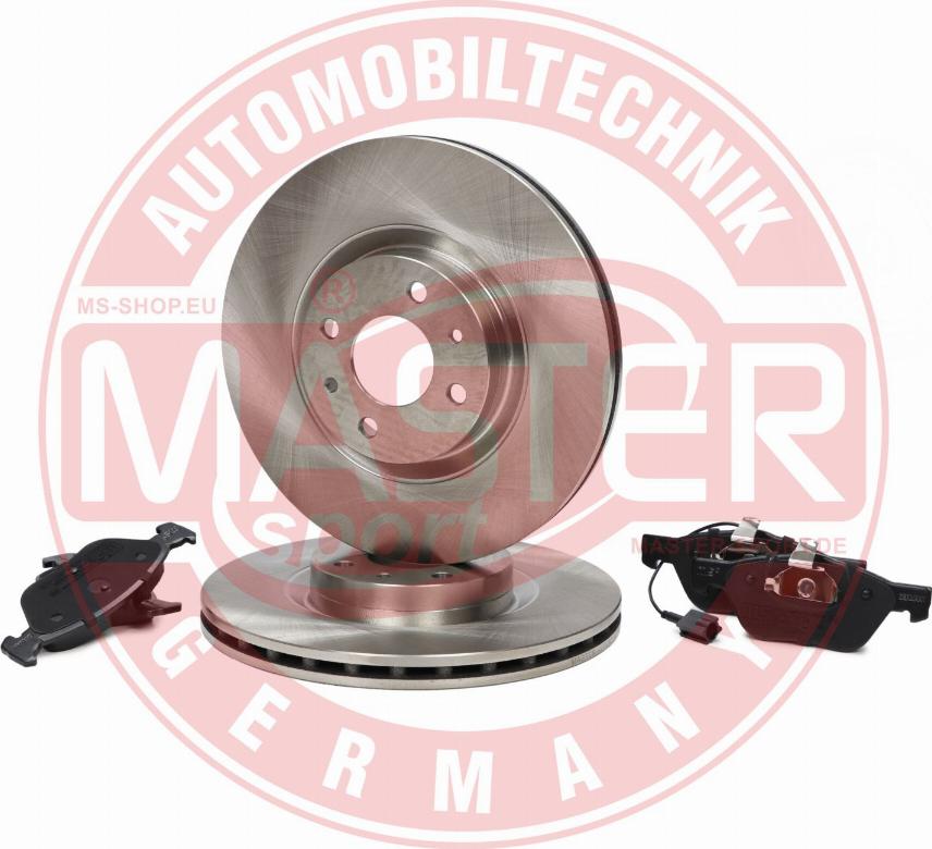 MASTER-SPORT 202201471 - Комплект гальм, дисковий гальмівний механізм autocars.com.ua