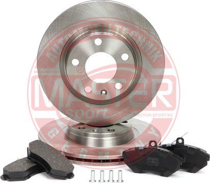 MASTER-SPORT 202201520 - Комплект гальм, дисковий гальмівний механізм autocars.com.ua