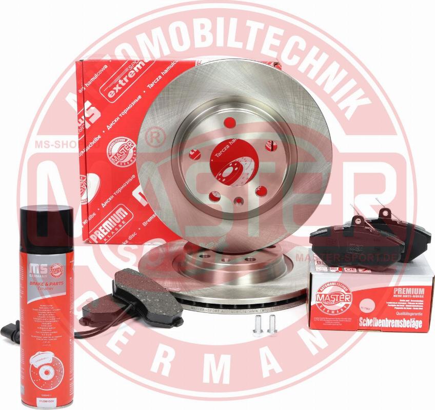 MASTER-SPORT 202201521P - Комплект гальм, дисковий гальмівний механізм autocars.com.ua