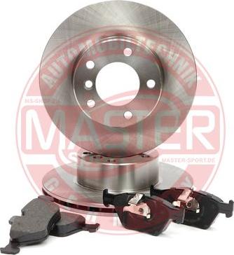 MASTER-SPORT 202201590 - Комплект гальм, дисковий гальмівний механізм autocars.com.ua