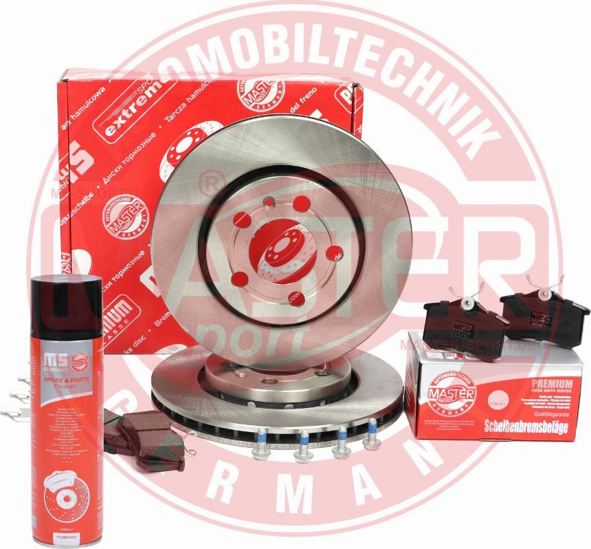MASTER-SPORT 202201630P - Комплект гальм, дисковий гальмівний механізм autocars.com.ua