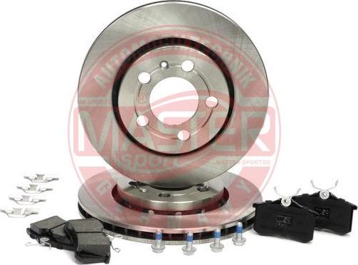 MASTER-SPORT 202201630 - Комплект гальм, дисковий гальмівний механізм autocars.com.ua