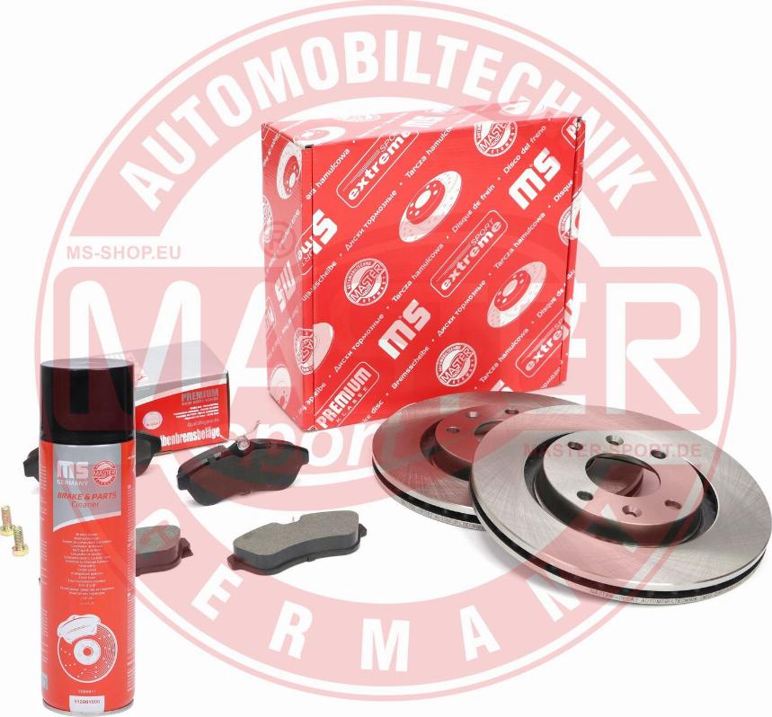 MASTER-SPORT 202201941P - Комплект гальм, дисковий гальмівний механізм autocars.com.ua