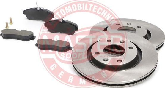 MASTER-SPORT 202201941 - Комплект гальм, дисковий гальмівний механізм autocars.com.ua