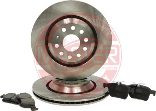 MASTER-SPORT 202202190 - Комплект гальм, дисковий гальмівний механізм autocars.com.ua