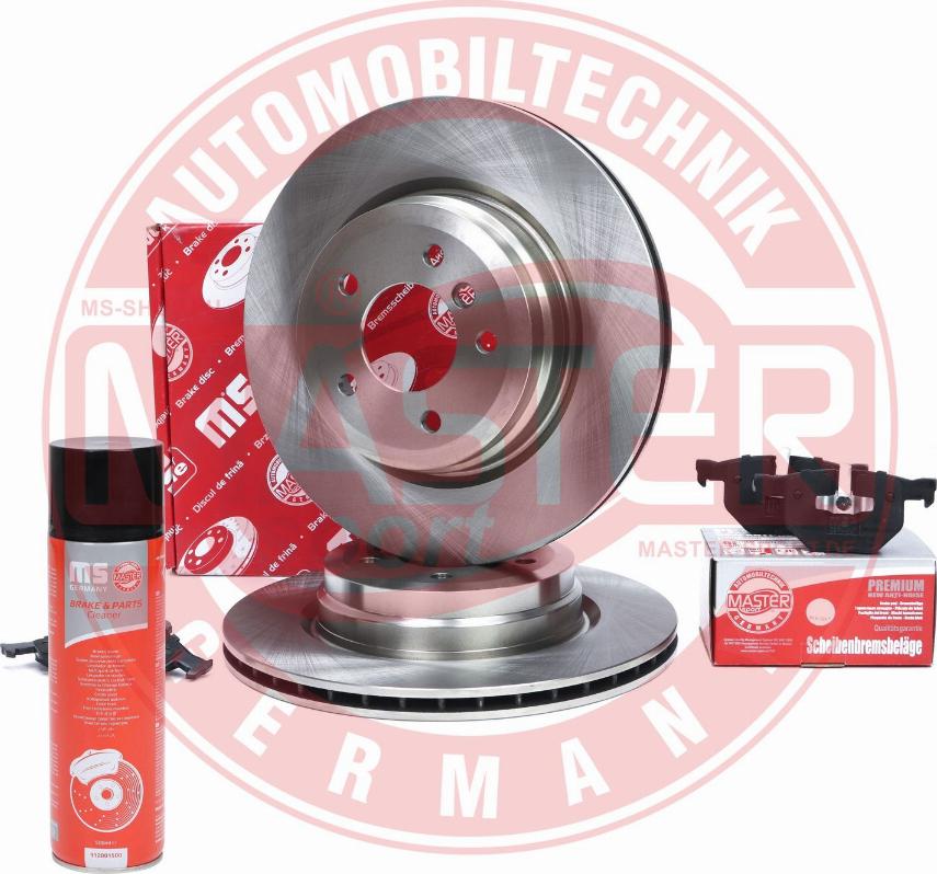 MASTER-SPORT 202202360P - Комплект гальм, дисковий гальмівний механізм autocars.com.ua
