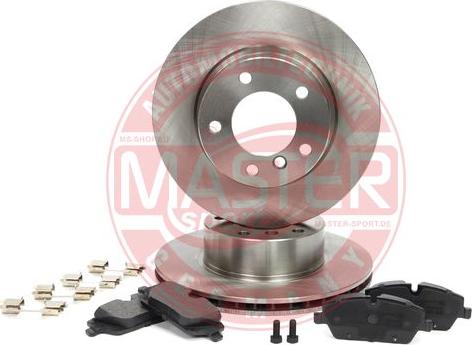 MASTER-SPORT 202202380 - Комплект гальм, дисковий гальмівний механізм autocars.com.ua