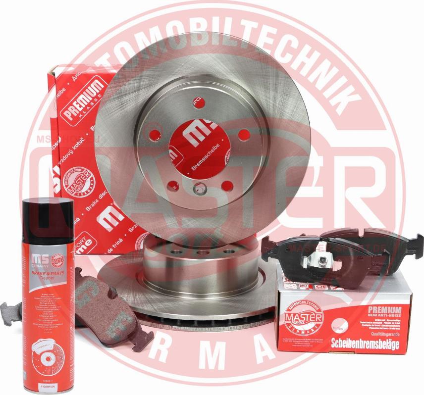 MASTER-SPORT 202202381P - Комплект гальм, дисковий гальмівний механізм autocars.com.ua