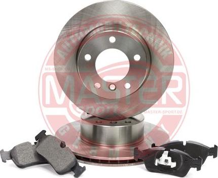 MASTER-SPORT 202202381 - Комплект гальм, дисковий гальмівний механізм autocars.com.ua