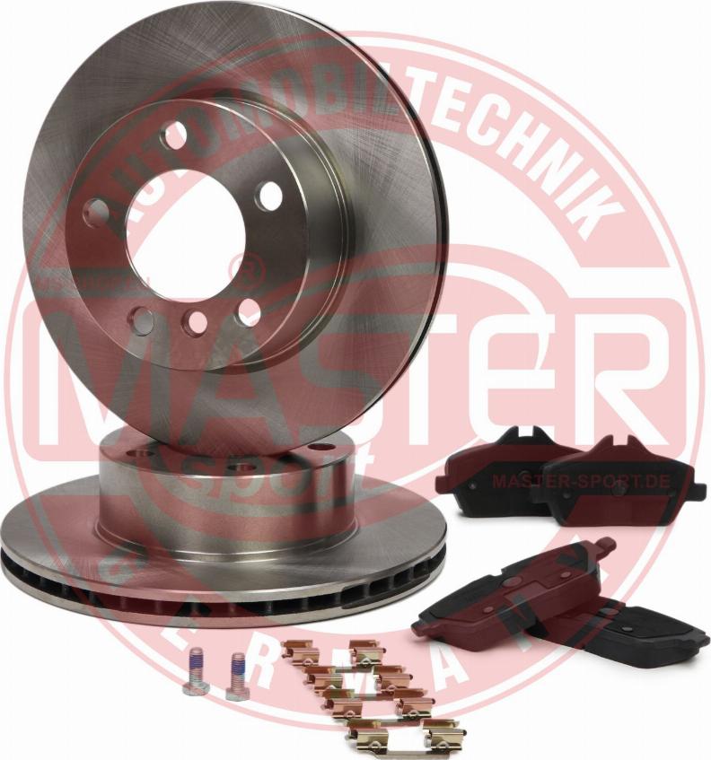 MASTER-SPORT 202202390 - Комплект гальм, дисковий гальмівний механізм autocars.com.ua