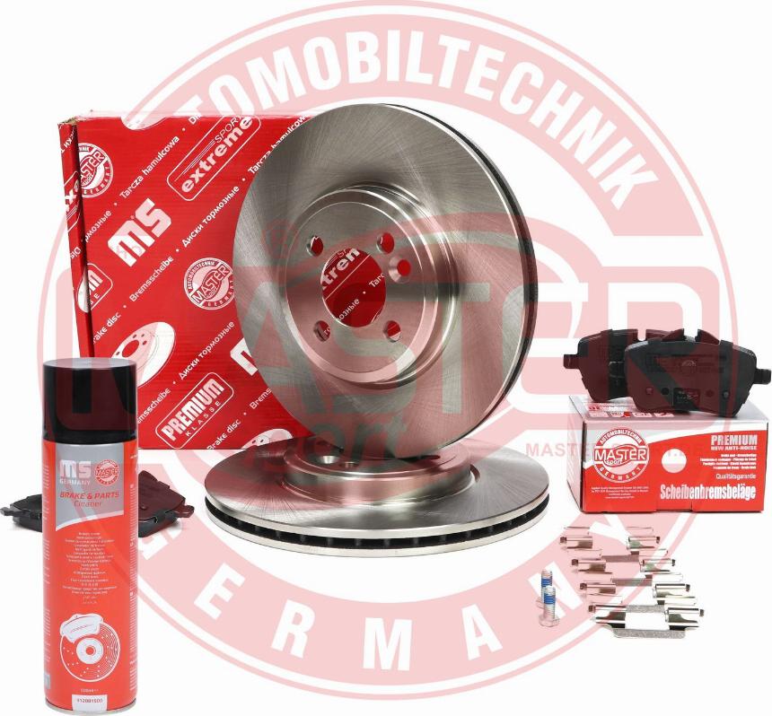 MASTER-SPORT 202202470P - Комплект гальм, дисковий гальмівний механізм autocars.com.ua