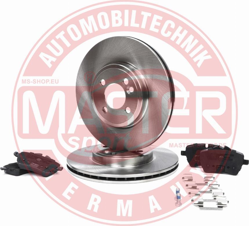 MASTER-SPORT 202202470 - Комплект гальм, дисковий гальмівний механізм autocars.com.ua