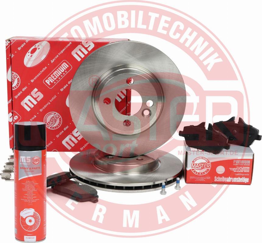 MASTER-SPORT 202202480P - Комплект гальм, дисковий гальмівний механізм autocars.com.ua