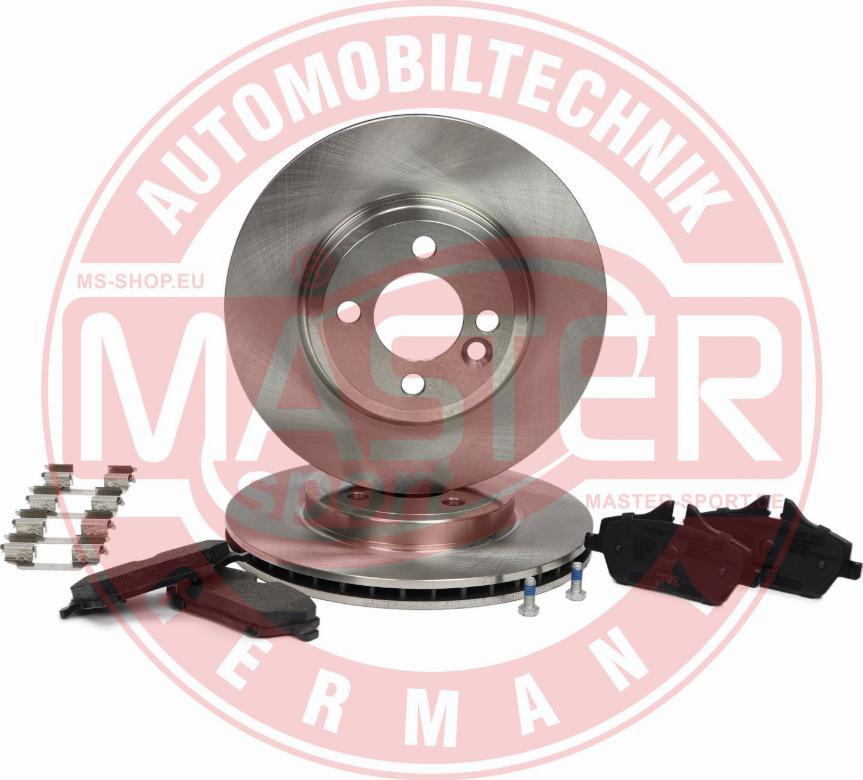 MASTER-SPORT 202202480 - Комплект гальм, дисковий гальмівний механізм autocars.com.ua