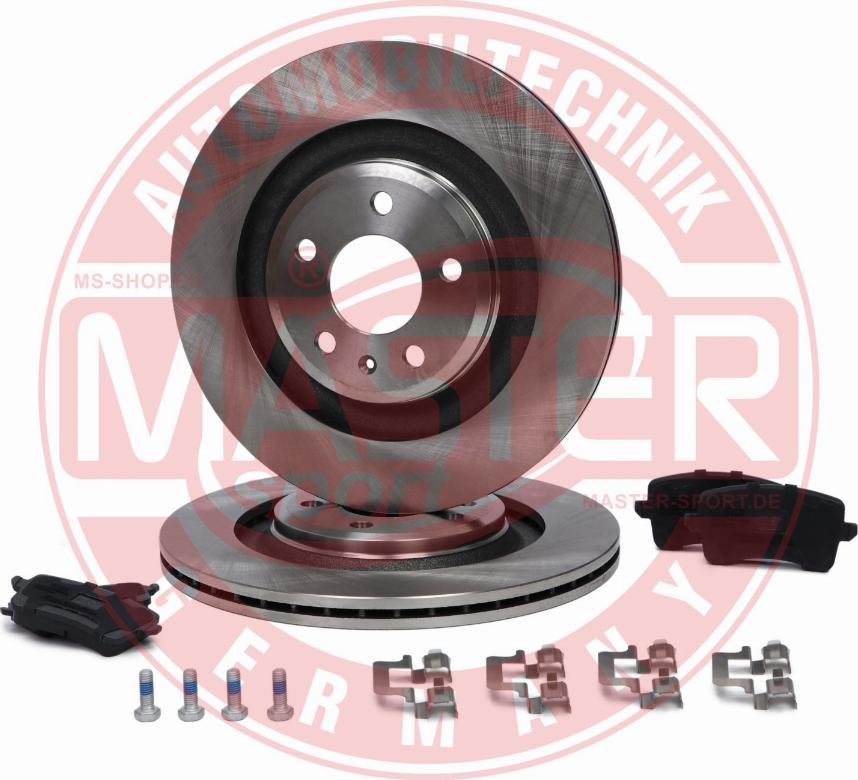 MASTER-SPORT 202202500 - Комплект гальм, дисковий гальмівний механізм autocars.com.ua